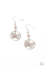 Load image into Gallery viewer, paparazzi-accessories-fabulous-flutter-pink-earrings