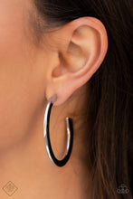 Load image into Gallery viewer, Learning Curve - Silver Earrings - Paparazzi Jewelry