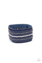 Load image into Gallery viewer, paparazzi-accessories-real-ranchero-blue-bracelet