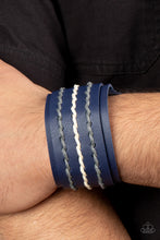 Load image into Gallery viewer, Real Ranchero - Blue Bracelet - Paparazzi Jewelry