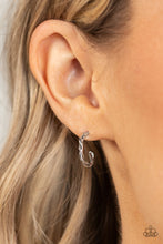 Load image into Gallery viewer, Irresistibly Intertwined - Silver Earrings - Paparazzi Jewelry