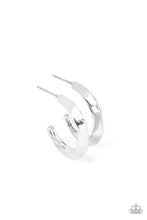 Load image into Gallery viewer, paparazzi-accessories-bevel-up-silver-earrings