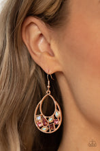 Load image into Gallery viewer, Regal Recreation - Gold Earrings - Paparazzi Jewelry