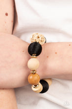 Load image into Gallery viewer, Happily Homespun - Black Bracelet - Paparazzi Jewelry
