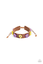 Load image into Gallery viewer, paparazzi-accessories-flowery-frontier-purple-bracelet