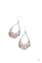 Load image into Gallery viewer, paparazzi-accessories-terrace-trinket-orange-earrings