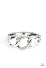 Load image into Gallery viewer, paparazzi-accessories-bombshell-squad-white-bracelet