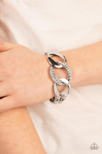 Load image into Gallery viewer, BOMBSHELL Squad - White Bracelet - Paparazzi Jewelry