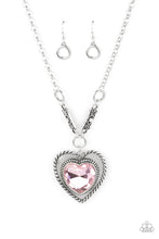 Load image into Gallery viewer, paparazzi-accessories-heart-full-of-fabulous-pink-necklace