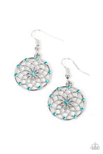 Load image into Gallery viewer, paparazzi-accessories-springtime-salutations-blue-earrings
