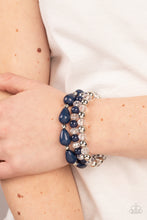 Load image into Gallery viewer, Beachside Brunch - Blue Bracelet - Paparazzi Jewelry