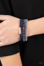 Load image into Gallery viewer, Destination Dreamscape - Blue Bracelet - Paparazzi Jewelry
