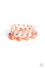 Load image into Gallery viewer, paparazzi-accessories-beachside-brunch-orange-bracelet