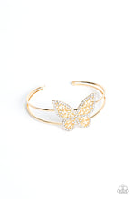 Load image into Gallery viewer, paparazzi-accessories-butterfly-bella-gold-bracelet