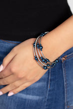 Load image into Gallery viewer, Marina Masterpiece - Blue Bracelet - Paparazzi Jewelry
