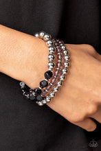 Load image into Gallery viewer, Summer Sabbatical - Black Bracelet - Paparazzi Jewelry