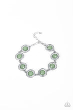 Load image into Gallery viewer, paparazzi-accessories-twinkling-trajectory-green-bracelet