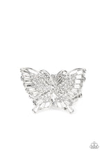 Load image into Gallery viewer, paparazzi-accessories-fearless-flutter-white-ring