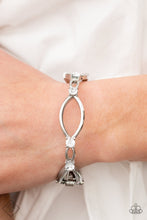 Load image into Gallery viewer, Interwoven Illusion - White Bracelet - Paparazzi Jewelry