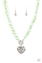 Load image into Gallery viewer, paparazzi-accessories-color-me-smitten-green-necklace