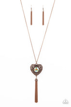 Load image into Gallery viewer, paparazzi-accessories-prismatic-passion-copper-necklace