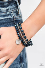 Load image into Gallery viewer, Pearly Professional - Blue Bracelet - Paparazzi Jewelry