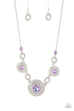 Load image into Gallery viewer, paparazzi-accessories-cosmic-cosmos-purple-necklace
