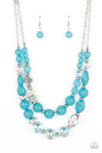 Load image into Gallery viewer, paparazzi-accessories-mere-magic-blue-necklace