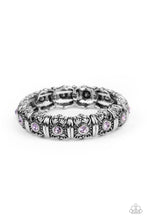Load image into Gallery viewer, paparazzi-accessories-ageless-glow-purple-bracelet