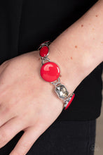 Load image into Gallery viewer, Dreamscape Dazzle - Red Bracelet - Paparazzi Jewelry