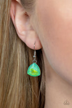 Load image into Gallery viewer, Dreamy Drama - Green Necklace - Paparazzi Jewelry