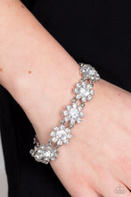 Load image into Gallery viewer, Premium Perennial - White Bracelet - Paparazzi Jewelry