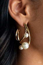 Load image into Gallery viewer, Metro Pier - Gold Earrings - Paparazzi Jewelry