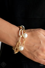 Load image into Gallery viewer, Nautical Mileage - Gold Bracelet - Paparazzi Jewelry
