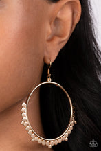 Load image into Gallery viewer, Ultra Untamable - Gold Earrings - Paparazzi Jewelry