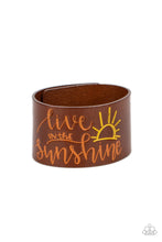 Load image into Gallery viewer, paparazzi-accessories-sunshine-season-orange-bracelet