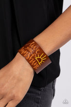 Load image into Gallery viewer, Sunshine Season - Orange Bracelet - Paparazzi Jewelry
