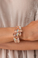 Load image into Gallery viewer, Luminous Laurels - Rose Gold Bracelet - Paparazzi Jewelry
