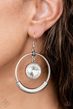 Load image into Gallery viewer, Urban Echo - White Earrings - Paparazzi Jewelry