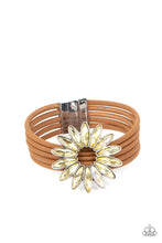 Load image into Gallery viewer, paparazzi-accessories-astral-adventure-yellow-bracelet