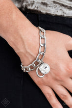 Load image into Gallery viewer, Unyielding Roar - White Bracelet - Paparazzi Jewelry