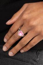 Load image into Gallery viewer, Committed to Cupid - Pink Ring - Paparazzi Jewelry