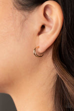 Load image into Gallery viewer, Charming Crescents - Gold Earrings - Paparazzi Jewelry