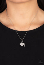 Load image into Gallery viewer, You Hold My Heart - White Necklace - Paparazzi Jewelry