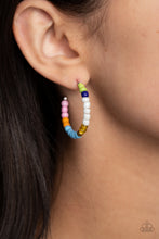 Load image into Gallery viewer, Multicolored Mambo - Multi Earrings - Paparazzi Jewelry