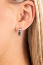 Load image into Gallery viewer, Rugged Rockstar - Silver Earrings - Paparazzi Jewelry