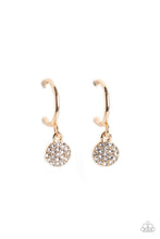 Load image into Gallery viewer, paparazzi-accessories-bodacious-ballroom-gold-earrings