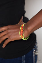 Load image into Gallery viewer, Buzzworthy Botanicals - Red Bracelet - Paparazzi Jewelry