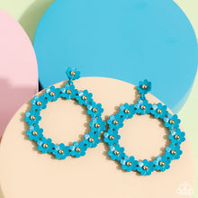 Load image into Gallery viewer, Daisy Meadows - Blue Post Earrings - Paparazzi Jewelry
