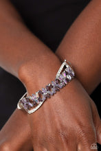 Load image into Gallery viewer, Timeless Trifecta - Purple Bracelet - Paparazzi Jewelry